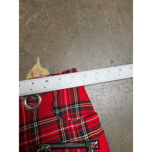 Miaou Pair of the “Morgan” Tartan Crop Flare Pants 25 - Picture 9 of 13